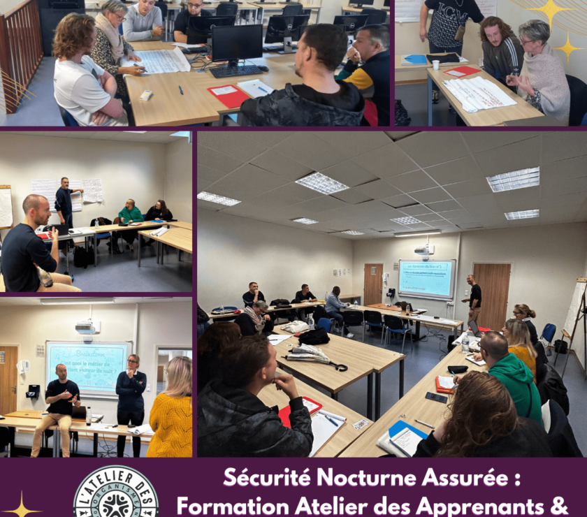 Sécurité Nocturne Assurée : Formation l'Atelier des Apprenants & APRADIS!