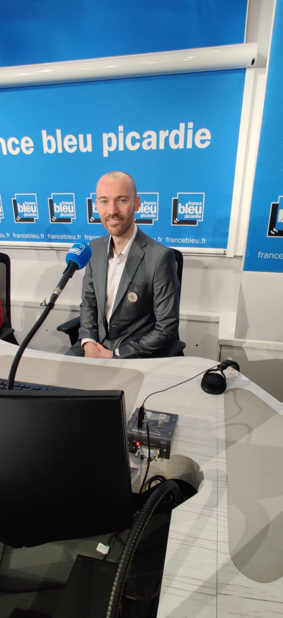 L'interview de Laurent Scarabin dans l'émission animée par Maxime SCHNEIDER sur France Bleu Picardie