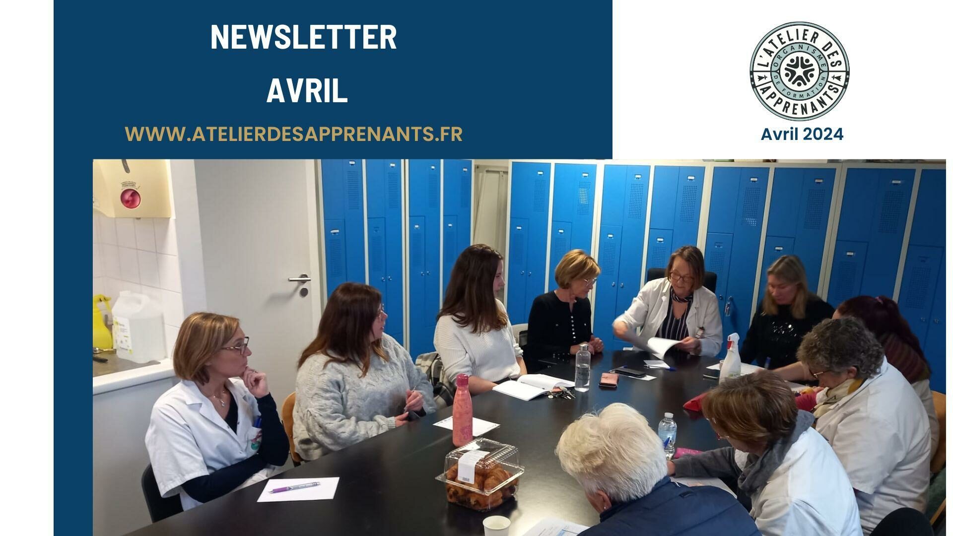 Newsletter de l'Atelier des Apprenants avril 2024