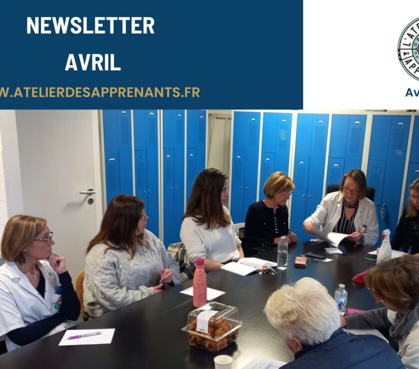 Newsletter de l'Atelier des Apprenants avril 2024