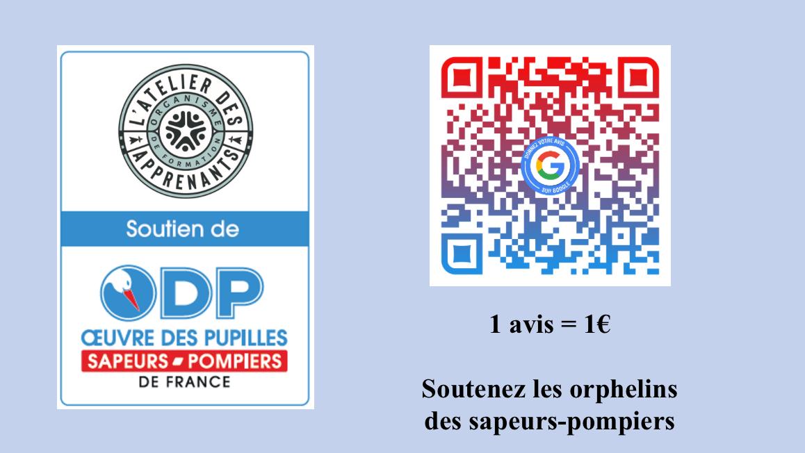 Avis sur Google pour l'Atelier des Apprenants