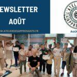 Découvrez la Newsletter d'août de l'Atelier des Apprenants !