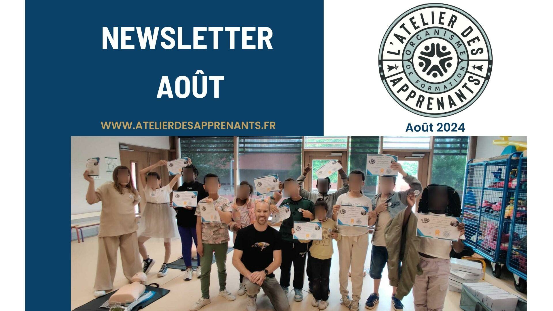 Couverture Newsletter août