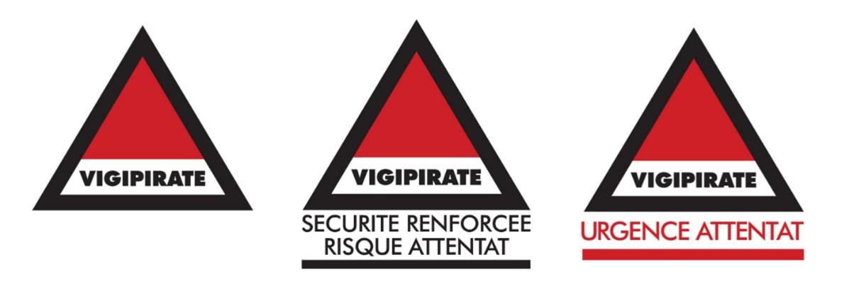 Plan Vigipirate : les niveaux d'alerte