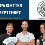 La Newsletter de septembre est arrivée !